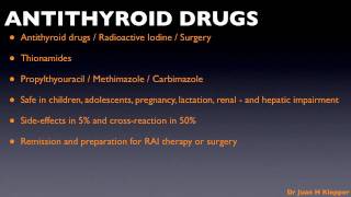 Graves Disease Part 3 Antithyroid Drugsmov [upl. by Ahern]