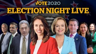 Vote 2020 Election Night Live with NZ Herald and Newstalk ZB [upl. by Refinaj752]