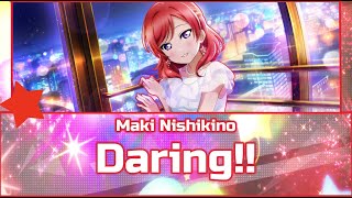 Maki Nishikino Daring ENGROMKANFULL [upl. by Denni368]