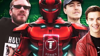 TSeries SUB BOT vs Pewdiepie vs MatPat vs Mr Beast  WWE 2K19 [upl. by Ellinad729]