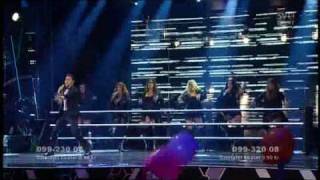 Måns Zelmerlöw  Hope amp Glory Live Melodifestivalen 2009 [upl. by Roath236]