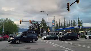 Driving from Brentwood to North Road on the Lougheed Hwy Burnaby BC 🇨🇦 2024 [upl. by Aicenev]