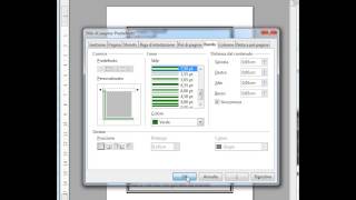 OpenOffice Writer impostare i bordi della pagina [upl. by Madella]
