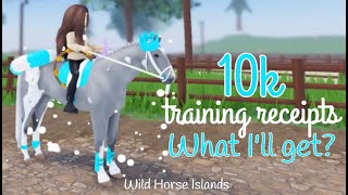 Turning in 10k training receipts Wild Horse Islands [upl. by Eon]