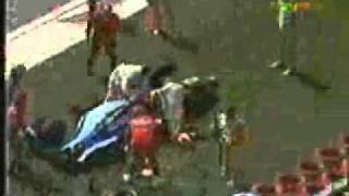 rubens barrichello crash 1994 san marino gp fridaywmv [upl. by Colas763]