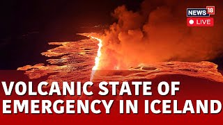 Iceland Volcano Eruption LIVE  Iceland Volcano Erupts Again  Iceland Volcano Eruption Live Stream [upl. by Melliw]