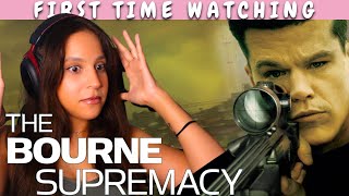 The Bourne Supremacy 2004 ♡ MOVIE REACTION  FIRST TIME WATCHING [upl. by Zoubek]