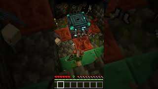 Minecraft Ominous trial kids play pit of terror minecraft shorts funny [upl. by Velma]