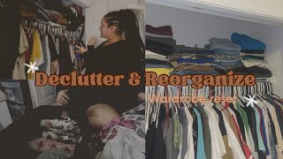 Vlogmas week 3 Declutter amp Reorganize my WHOLE wardrobe With Me [upl. by Ralyat332]