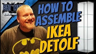 How To Assemble An IKEA Detolf  From The Batman Statue Collector [upl. by Ysnap]