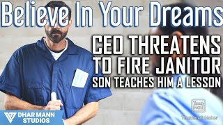 CEO Threatens To Fire Janitor Son Teaches Him A Lesson  Dhar Mann I REACTION [upl. by Inoue]