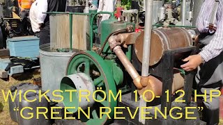 quotGreen Revengequot Wickström 1012 Hp Stationary Engine [upl. by Orhtej443]