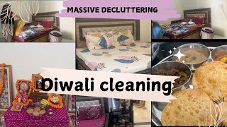 Diwali Cleaning Routine  Navami Pooja and Cooking  Vlog [upl. by Eskil]