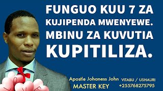 FUNGUO KUU 7 ZA KUJIPENDA MWENYEWE MBINU ZA KUVUTIA KUPITILIZA [upl. by Aydne]