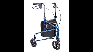 3 Wheel Aluminum Rollator [upl. by Aihsenod248]