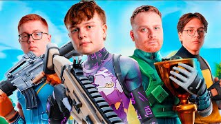 Benjyfishy VS his 6 Valorant Teammates in Fortnite [upl. by Aneeras]