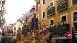 Jesus Cautivo y Rescatado del Poligono San Pablo por cuesta bacalao de Sevilla Semana Santa 2014 [upl. by Nitsej234]