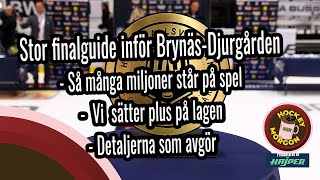 Hockeymorgon Vi sätter betyg på BrynäsDjurgården inför finalen Kan Frölunda vända mot Skellefteå [upl. by Ellemaj]