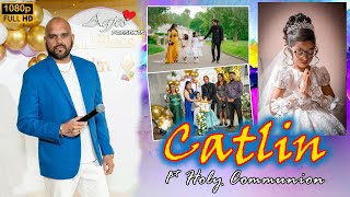 CATLIN  New Konkani 1st Holy Communion Toast Song  by AGNELO LOBO  New Konkani Songs 2024 [upl. by Zorina]