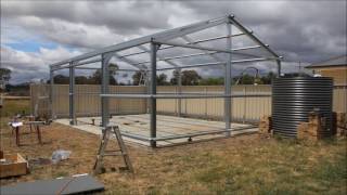 Timelapse shed construction [upl. by Duvall848]