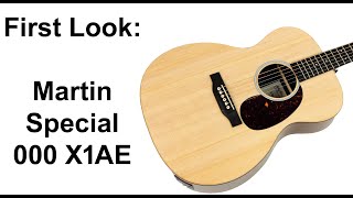 First Look Martin Special 000 X1AE [upl. by Milore]