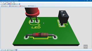 Como hacer un PCB en Proteus FÁCILCircuito Impreso  DampR Tutoriales [upl. by Monroy574]