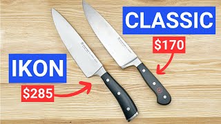 Wusthof Classic vs Ikon Why Pricier Knives Arent Always Better [upl. by Monte]