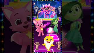 Pinkfong 🆚️ Baby Shark 🆚️ Inside Out Coffin Dance 🕺 Tiles Hop coffindance shorts tileshop [upl. by Euqinamod]