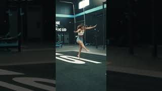 Rayna Vallandingham is a BEAST shorts fitness martialarts [upl. by Eda107]