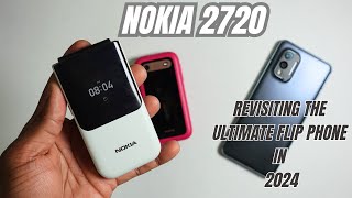 Nokia 2720 in 2024  Revisiting the Ultimate Flip Phone [upl. by Eanore]