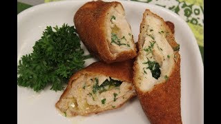 Chicken A La Kiev  Sanjeev Kapoor Khazana [upl. by Brandise]