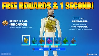 How To COMPLETE ALL SURVIVOR MEDALS QUEST PACK CHALLENGES Prized Llama Quests Guide in Fortnite [upl. by Dietsche709]