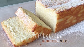 Keto Yogurt Almond Cake [upl. by Assylem]