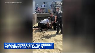 Arrest of New Jersey surfer who allegedly didnt have beach tag under review [upl. by Cassius777]