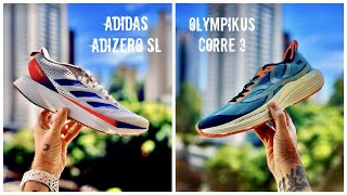 REVIEW ESPECIAL ADIDAS ADIZERO SL VS OLYMPIKUS CORRE 3 [upl. by Ethbun]