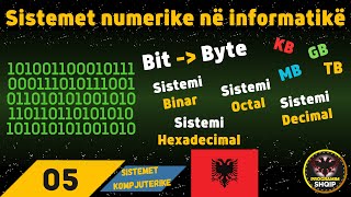 Sistemet numerike ne informatike  Programim Shqip [upl. by Nalra]