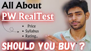 🎯 PW RealTest 🎯 Best Test Series for NEET 2025  Unbiased Review of RealTest  neet study pw [upl. by Adlihtam]