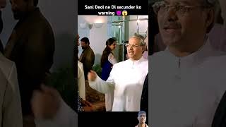 Sani Deol movie secunder ko warning 👿😱😱bollywood movie entertainment shorts [upl. by Etterraj]