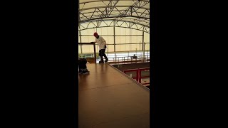 Vert Ramp warm up session with Pro Skater Takeshi Yasutoko [upl. by Snodgrass774]