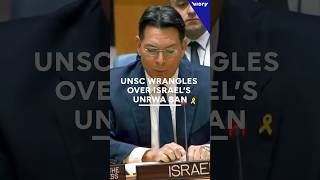 US defend UNRWA’s role in response to Israels ban at United Nations Security Council meeting [upl. by Garbe96]