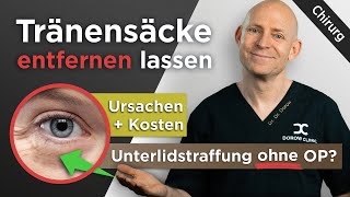 Unterlidstraffung gegen Augenringe  Nie wieder müde Augen [upl. by Idell]