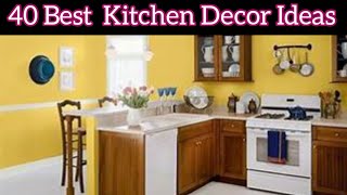 40 Affordable Kitchen Decor Ideas to Transform Your Space on a Budget [upl. by Itsyrk]