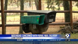 Rural Lane County residents frustrated with sporadic mail delivery [upl. by Noseimaj91]