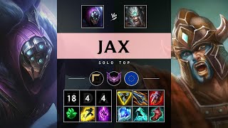 Jax Top vs Tryndamere Triple Kill Legendary  EUW Master Patch 1418 [upl. by Amilas]