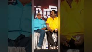 Makkal Nayagan Ramarajan amp Radha Ravi On stage Saamaniyan Teaser Launch shorts [upl. by Leahsim]