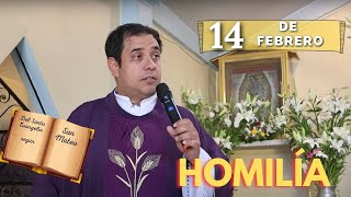 EVANGELIO DE HOY miércoles de Ceniza 14 de Febrero del 2024  Padre Arturo Cornejo [upl. by Lamej]