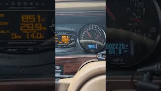 Hard acceleration of the TDI swapped XJ [upl. by Ggerc]