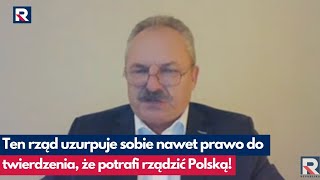 Ostre słowa Jakubiaka ten rząd uzurpuje sobie prawo do czegoś co nie istnieje To partacze [upl. by Mei]