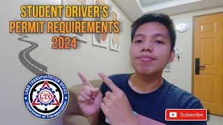 Student Drivers Permit Latest Requirements 2024  LTO Philippines [upl. by Hoi]