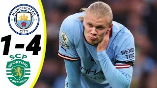 Manchester City vs Sporting  14  all goals amp extended highlights 2024 [upl. by Ludeman]